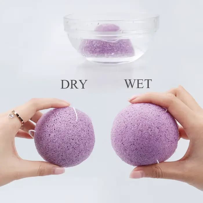 Brainbow – éponge Konjac 100% naturelle