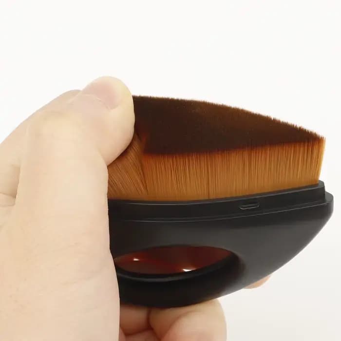 Pinceaux de maquillage brosse de fond de teint en fer Portable 1 pièces