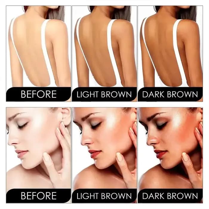 Crème bronzante naturelle nourrissante