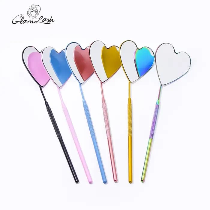 GLAMLASH 1Pc faux cils miroir connecté au