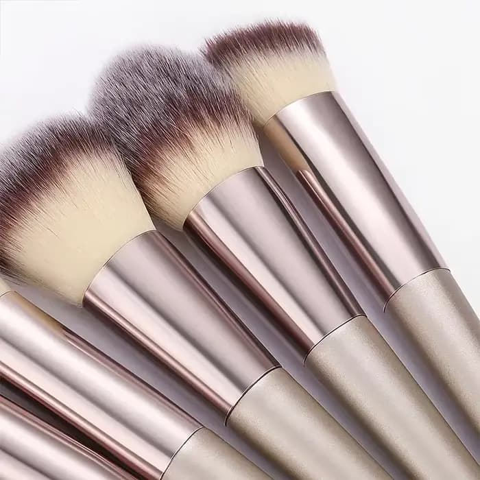 Pinceaux de maquillage Champagne pour femmes