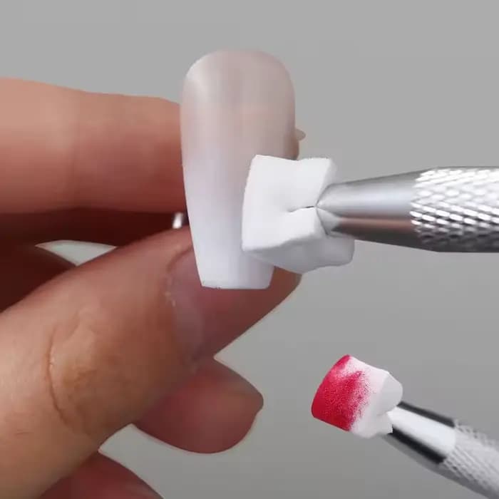 Éponge douce pour nail art