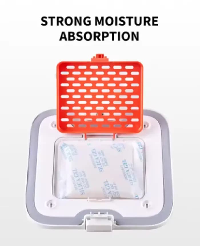 PETKIT Agent de conservation et anti-humidité de remplacement pour les distributeurs de nourriture intelligents - 5 paquets de billes de gel de silice transparentes