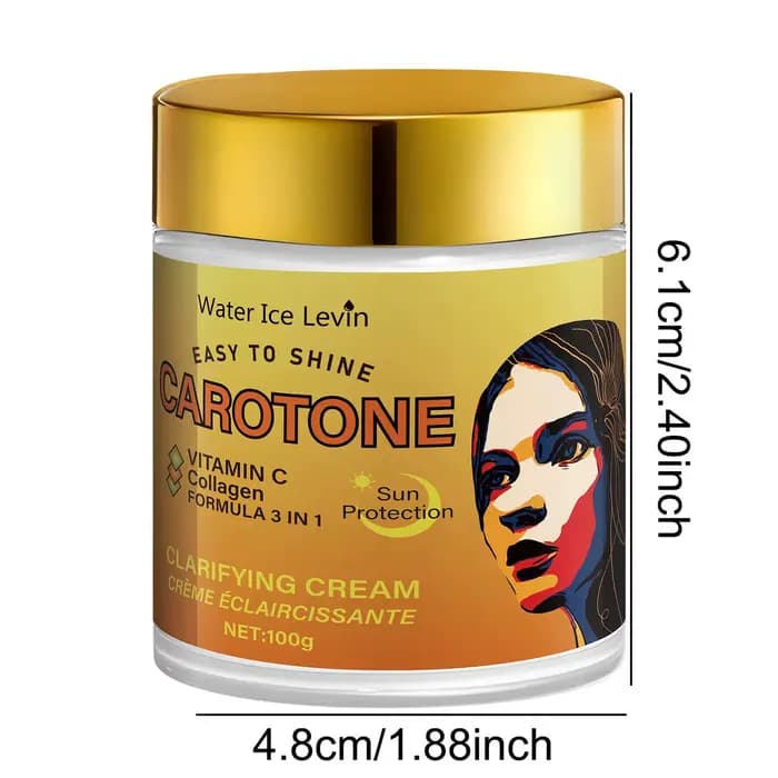 Avec Vitamine C + Collagène & protection solaire pour clarifier l'éclataire et une éclatage cutanée longue durée. 100g