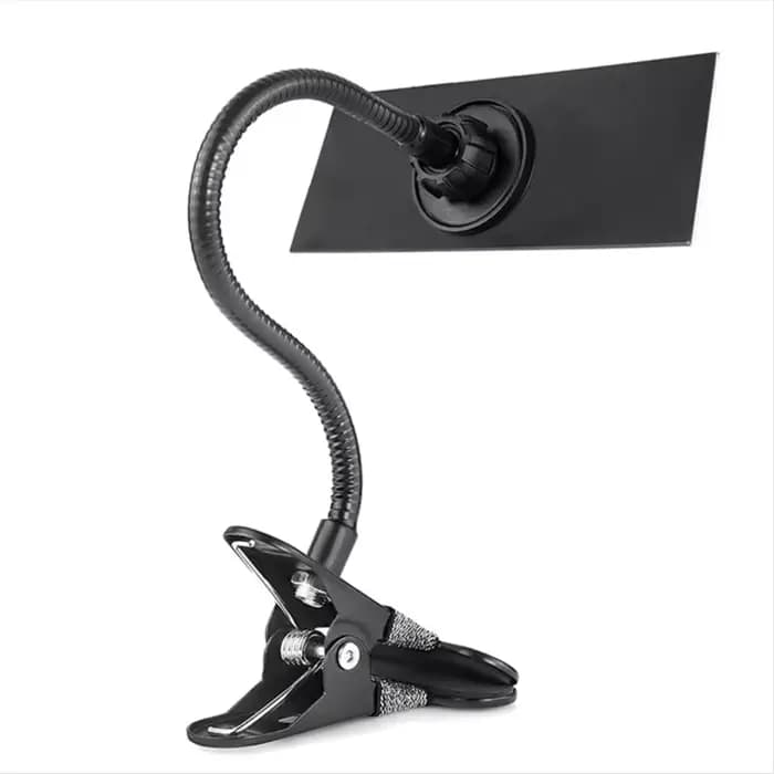 Miroir convexe carré avec Clip réglable pour Extensions de cils