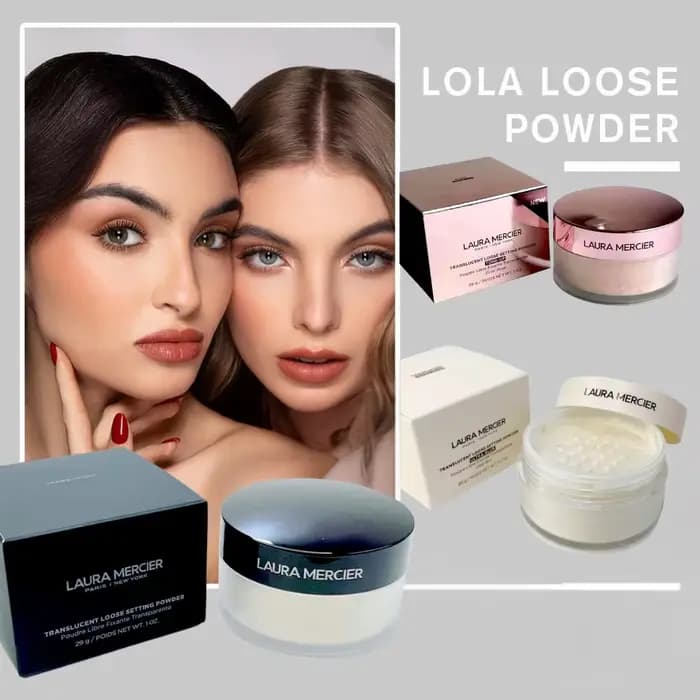 Poudre Libre Naturelle Transparente au Miel Lau Mercier