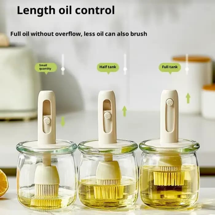 Bouteille de brosse à huile télescopique