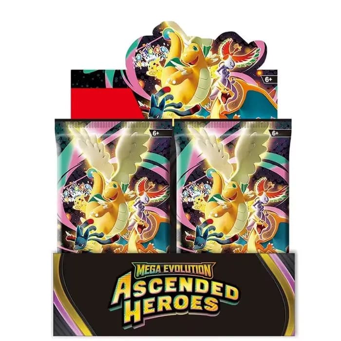 30-360 cartes Pokémon TCG en anglais : Mega Evolution Perfect Order Ascended Heroes Prismatic Booster Box – Cartes Pokémon