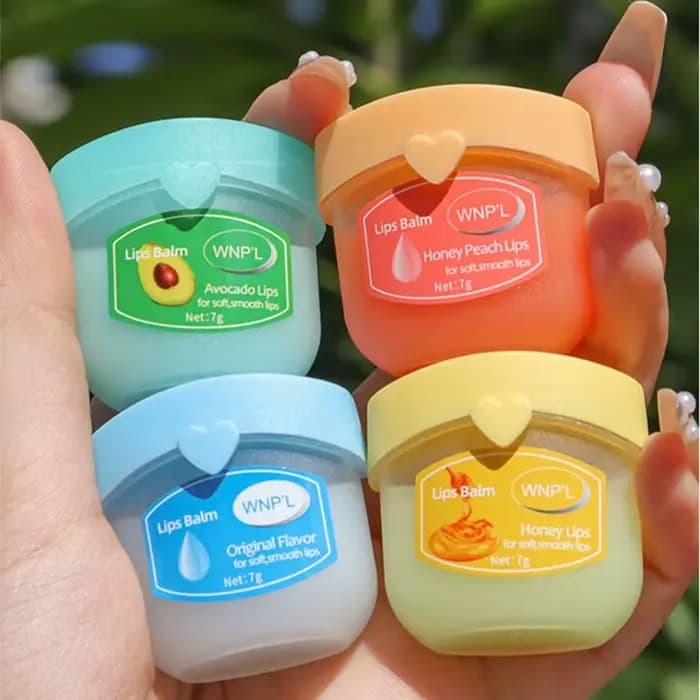 Nouveau 4/6/8 pièces baume à lèvres hydratant ensembles rouge