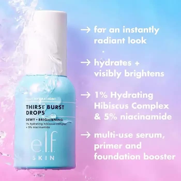 Elf 24ml Primer Gel Base Hydratante pour le Visage