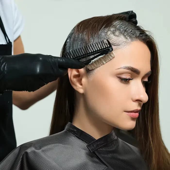 Salon de coiffure Cape imperméable à l'eau coloration des cheveux enveloppes pour la couleur