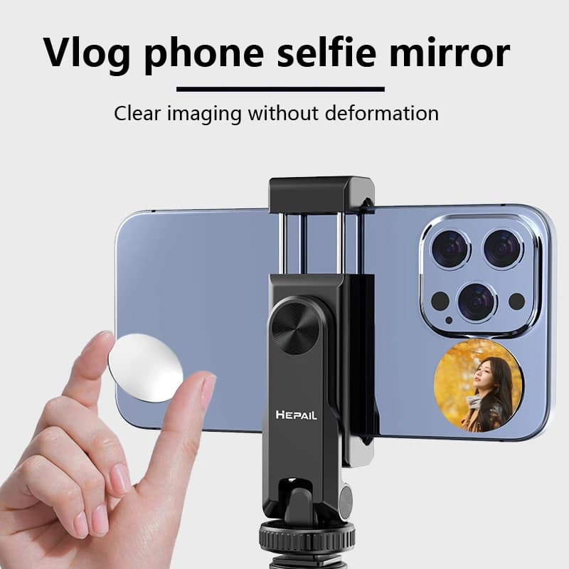 Smartphone Selfie Vlog miroir pour IPhone pour Samsung Photo vidéo Selfie Vlog accessoires universel