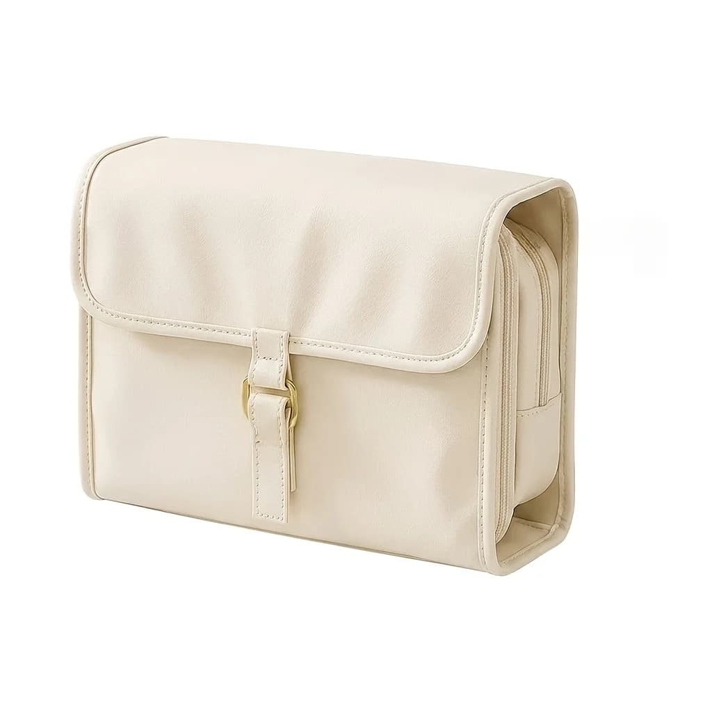 Trousse de Toilette Suspendue Grande Capacité pour Femme, Organisateur de Voyage Imperméable avec Sé