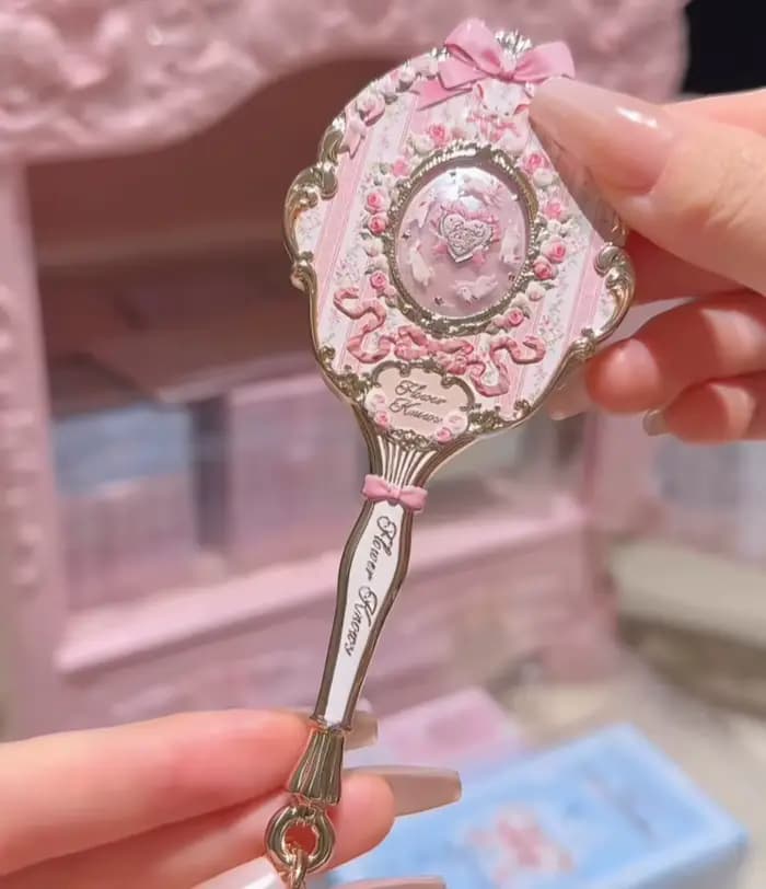 Flower Knows-Mini miroir de la série Harvey Chi id, outil de maquillage