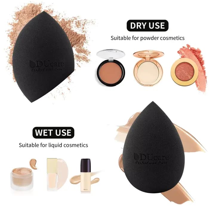 DUcare Kabuki pinceau de fond de teint pour maquillage liquide
