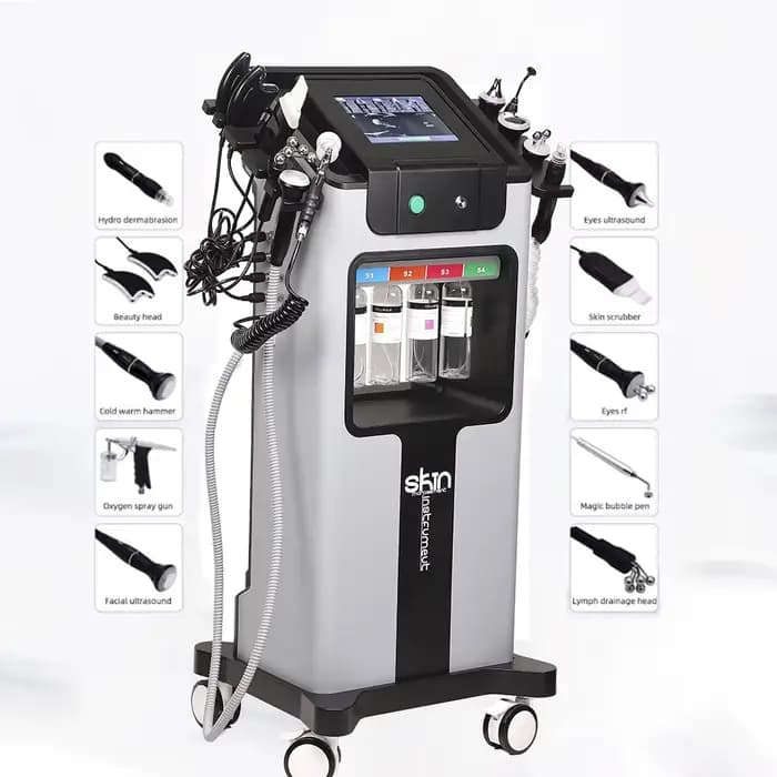 Missheart 10 en 1 eau oxygène Hydro Machine nettoyage en profondeur exfoliant gestion de la peau rég