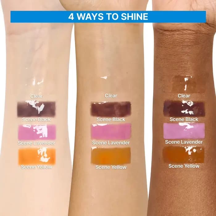 fwee Gloss 3D changeant de couleur, léger et longue tenue, maquillage de luxe, haute brillance, tran