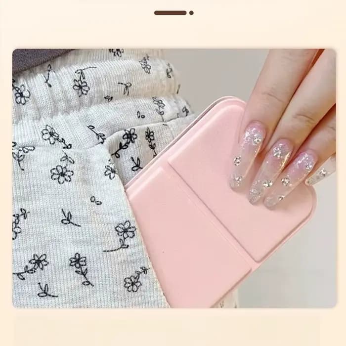Miroir de maquillage portable pliable pour filles