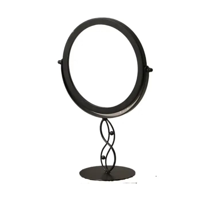 Miroir de maquillage de chambre en or