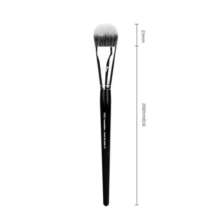 Brosse professionnelle pour fond de teint liquide pour femme