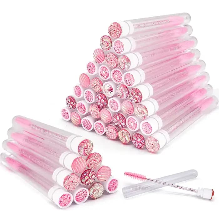Brosse à cils jetable, Tube de brosse à cils réutilisable