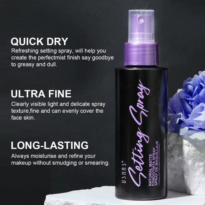 USHAS – Spray de maquillage imperméable
