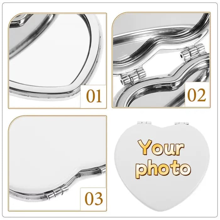 Miroir personnalisé avec logo et image sur mesure