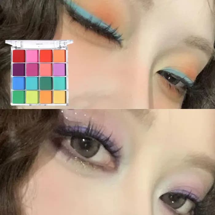 Kit de Palette de fards à paupières 16 couleurs