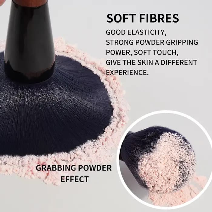 MAANGE 1PC pinceau à poudre professionnel grand
