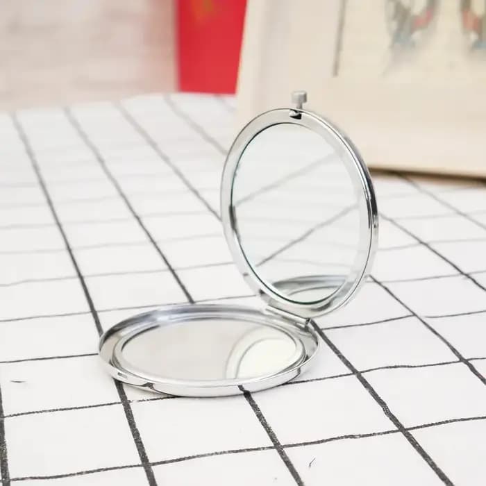Petit miroir de maquillage Compact rond pliable Portable avec Mini miroirs grossissants portables US