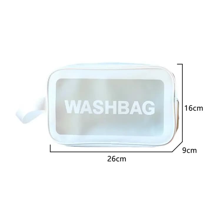 Sac de toilette portable en PU pour femmes et hommes