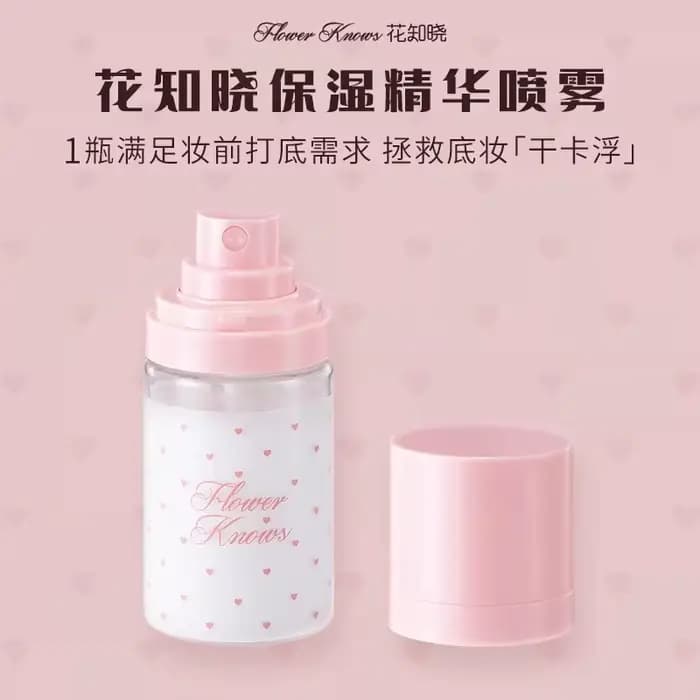 Flower Knows – Brume Fixatrice Hydratante pour le Visage, Soin Essentiel pour la Peau, Hydratation L