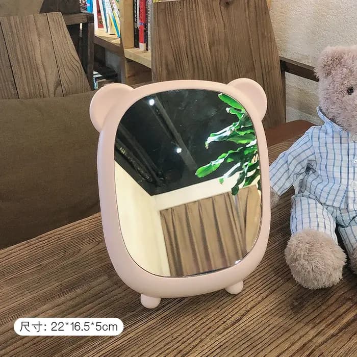 Kawaii chambre maquillage miroir Table filles petit rose