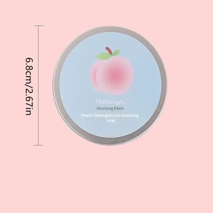 Savon nettoyant pour pinceaux de maquillage naturel