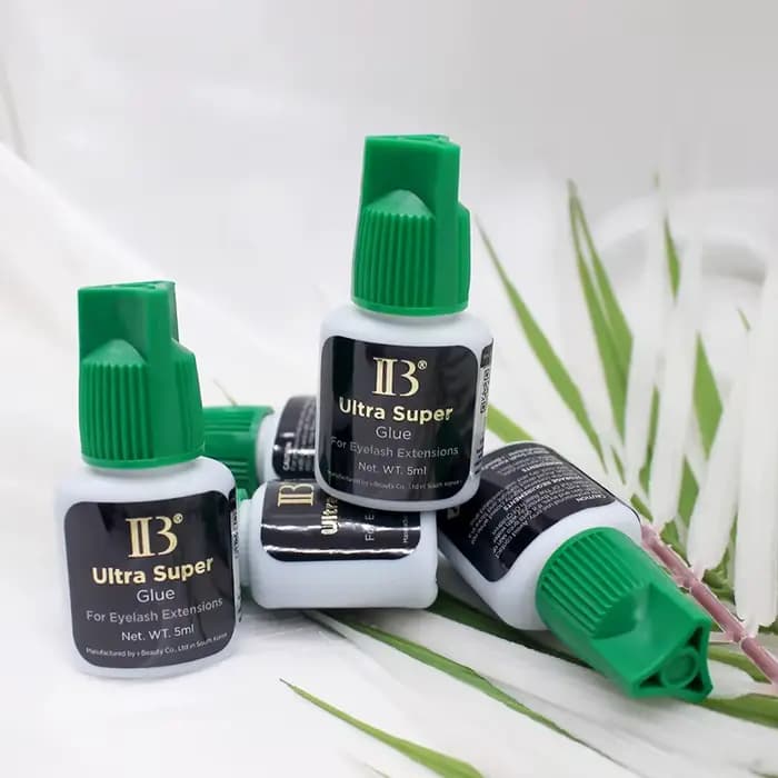 IB 5ml corée Original IBeauty Ultra Super Extensions de cils colle 5ml IB capuchon vert faux cils co