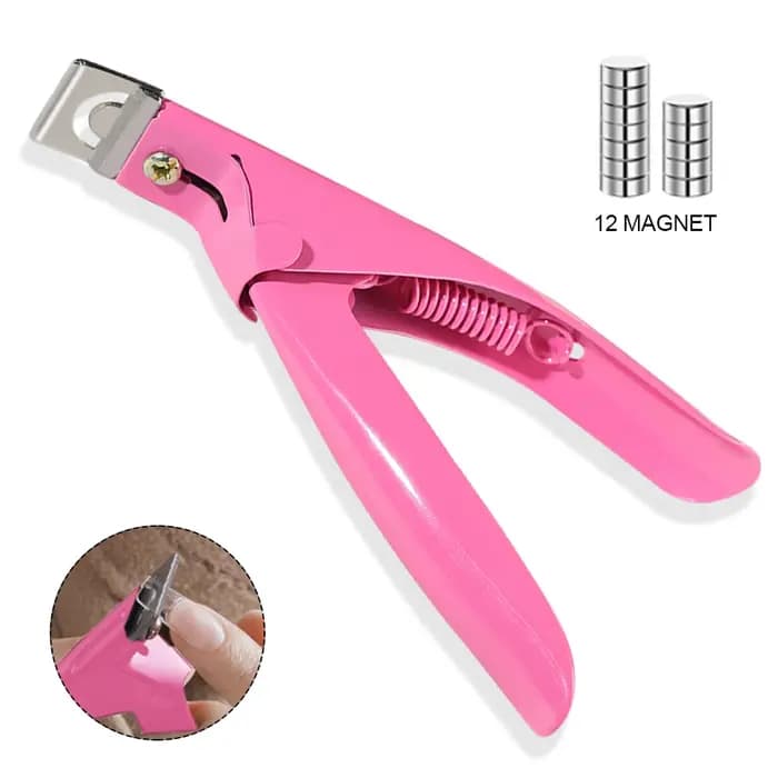 Coupe-ongles professionnel en acrylique en forme de U