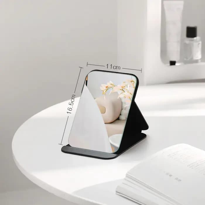 Miroir de maquillage portable de bureau