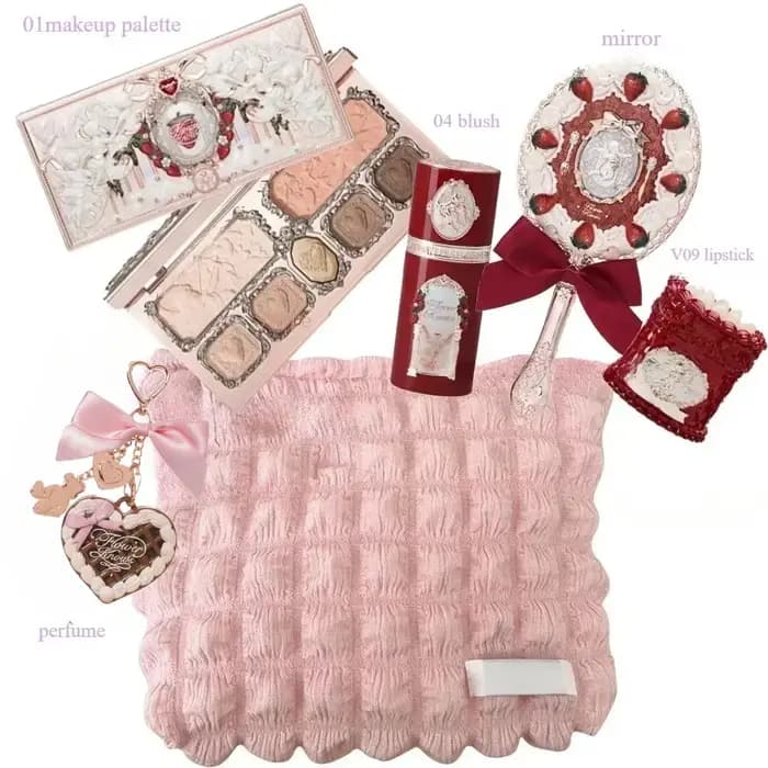 Boîte Gif de maquillage cupidon aux fraises