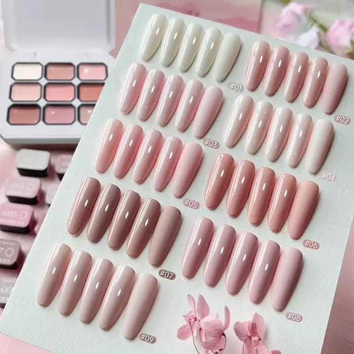 1 pièce, 9 couleurs