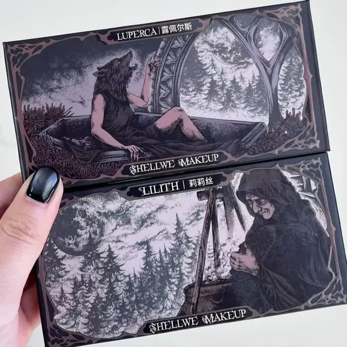 Palette de fards à paupières Shellwe Makeup Misty Spirit All Matte Fog Shadow Ghost