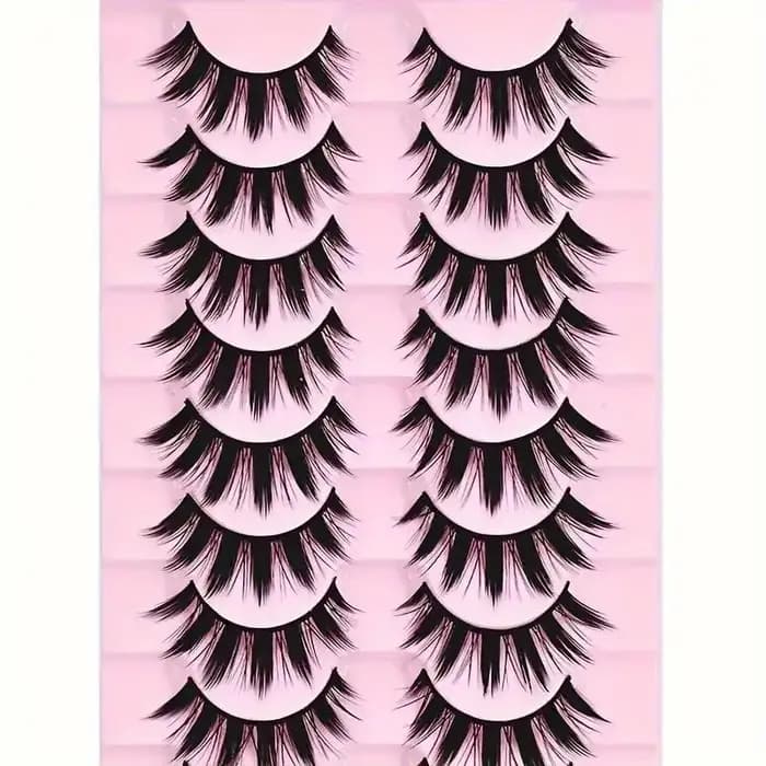 Outils de maquillage épais pour les yeux, 2 boîtes de 20 paires d'extensions de légumineuses et de p