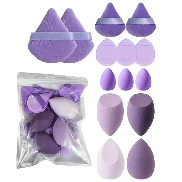 Éponges de maquillage, 14 pièces