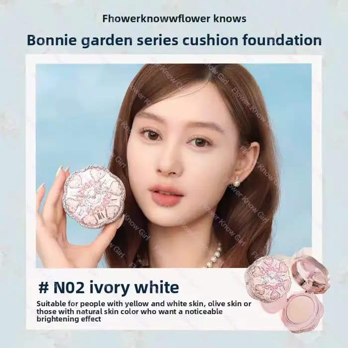 Flower Knows ALL IN ONE Kit de Maquillage 10 pièces Bonny Garden Iris – Coffret Cadeau avec Baume à
