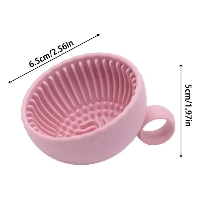 Bol de nettoyage pour pinceaux de maquillage