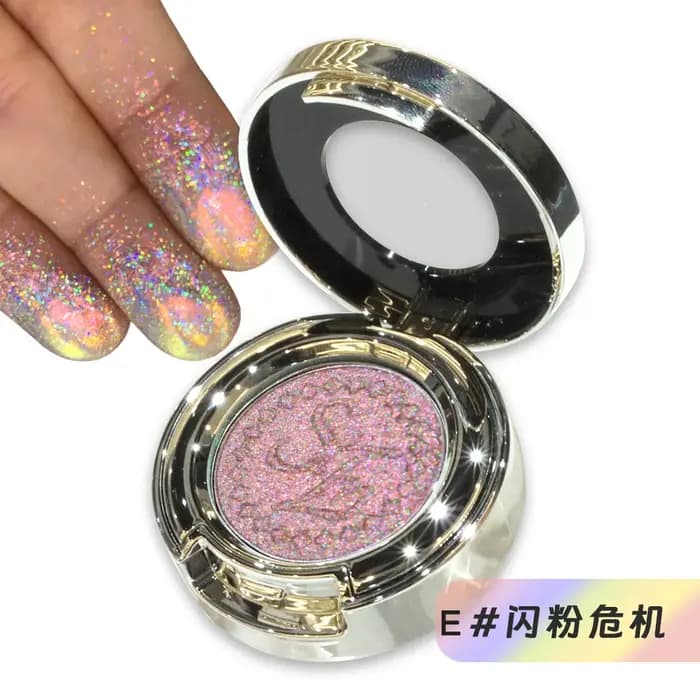 Fard à paupières scintillant nacré, cosmétique de haute qualité, longue durée, simple, Multichrome,