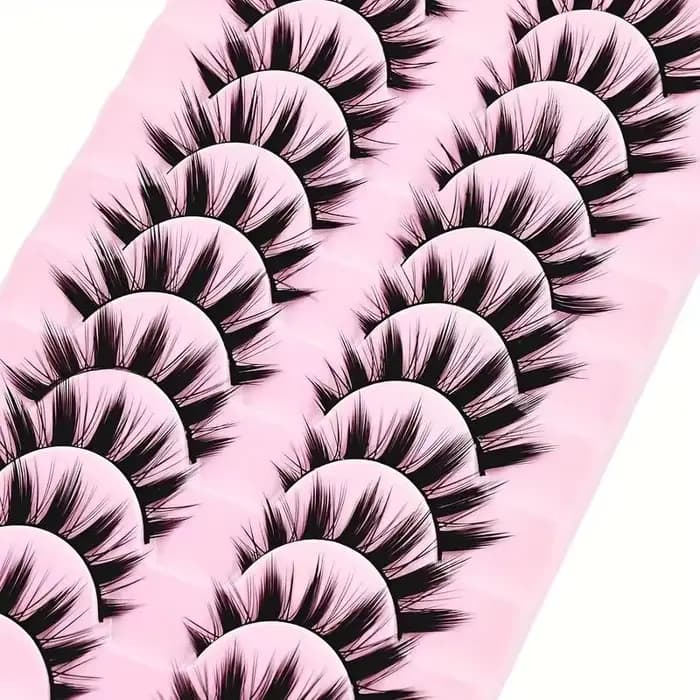 Outils de maquillage épais pour les yeux, 2 boîtes de 20 paires d'extensions de légumineuses et de p