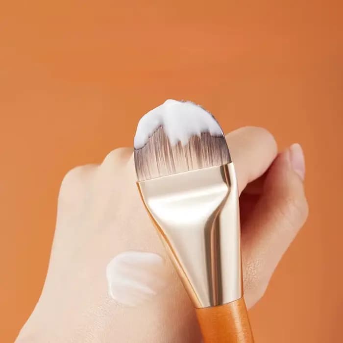 Pinceaux de maquillage professionnels en forme de langue pour femme