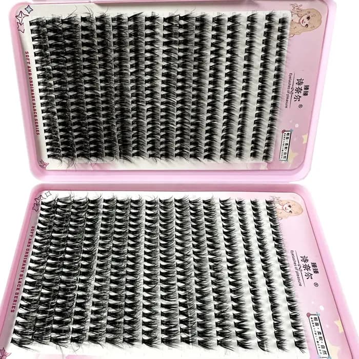 Grappes de faux cils 8D Fluffy Optics