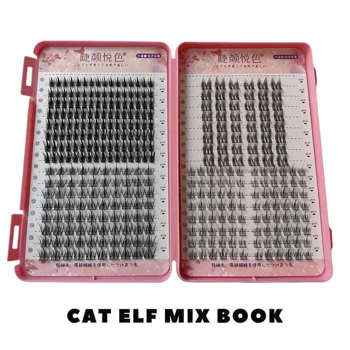 Faux cils mixtes 32 rangées