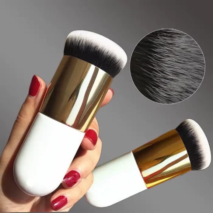 Nouveau Chubby Pier fond de teint brosse plat crème pinceaux de maquillage professionnel cosmétique